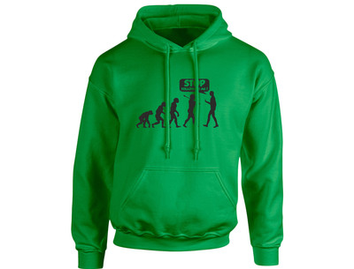 Stop Following Me Evo Evolution Unisex Hoodie (8 Farben) 