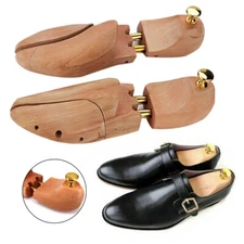 Single Tube Cedar Elements Split-Toe Cedar Shoe Tree with Ventilation Hole Men