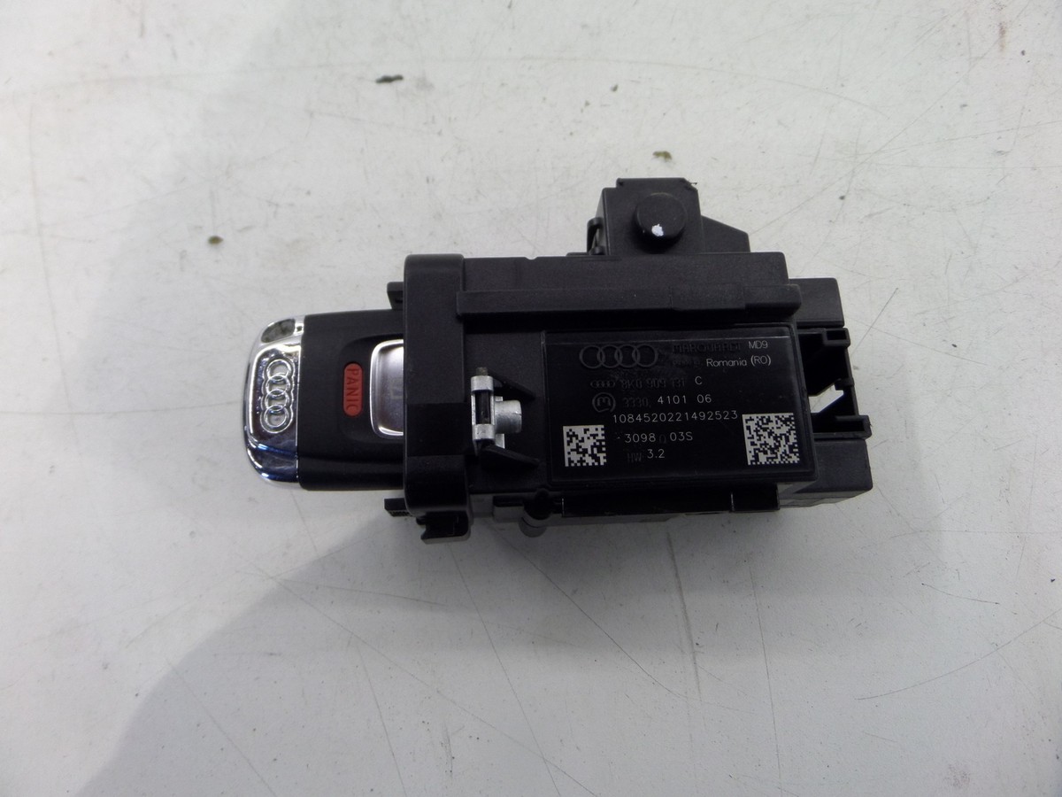Audi A4 Centre Console Ignition Starter Switch & Keu B8 09-11 OEM