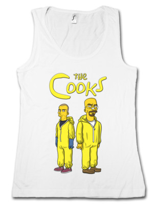 THE COOKS DAMEN TANK TOP Breaking Walter White Heisenberg Let?s Bad Pinkman Koch