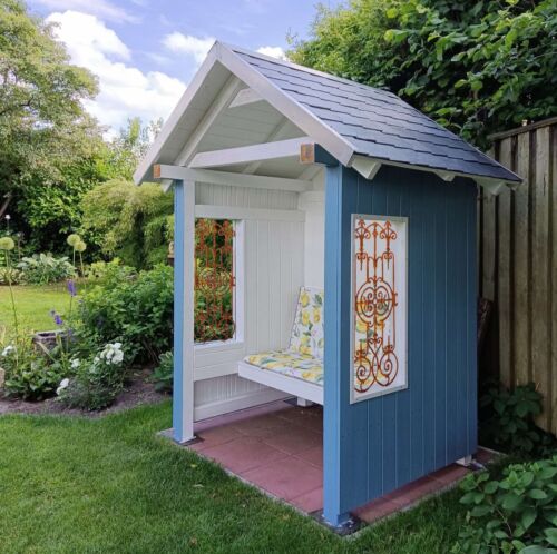 Gitter Zaun Balkon Geländer Eisen Rost Antik-Stil Rankhilfe Rankgitter Garten - Bild 8 von 10