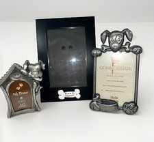 Dog Photo Frames 2 New Metal 3.5x5  2x3   1 Black Wood 4x7  Pets Puppy Fur baby