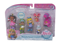 Disney Junior Alice's Wonderland Bakery Friends 3" Figure Set of 6 Sealed