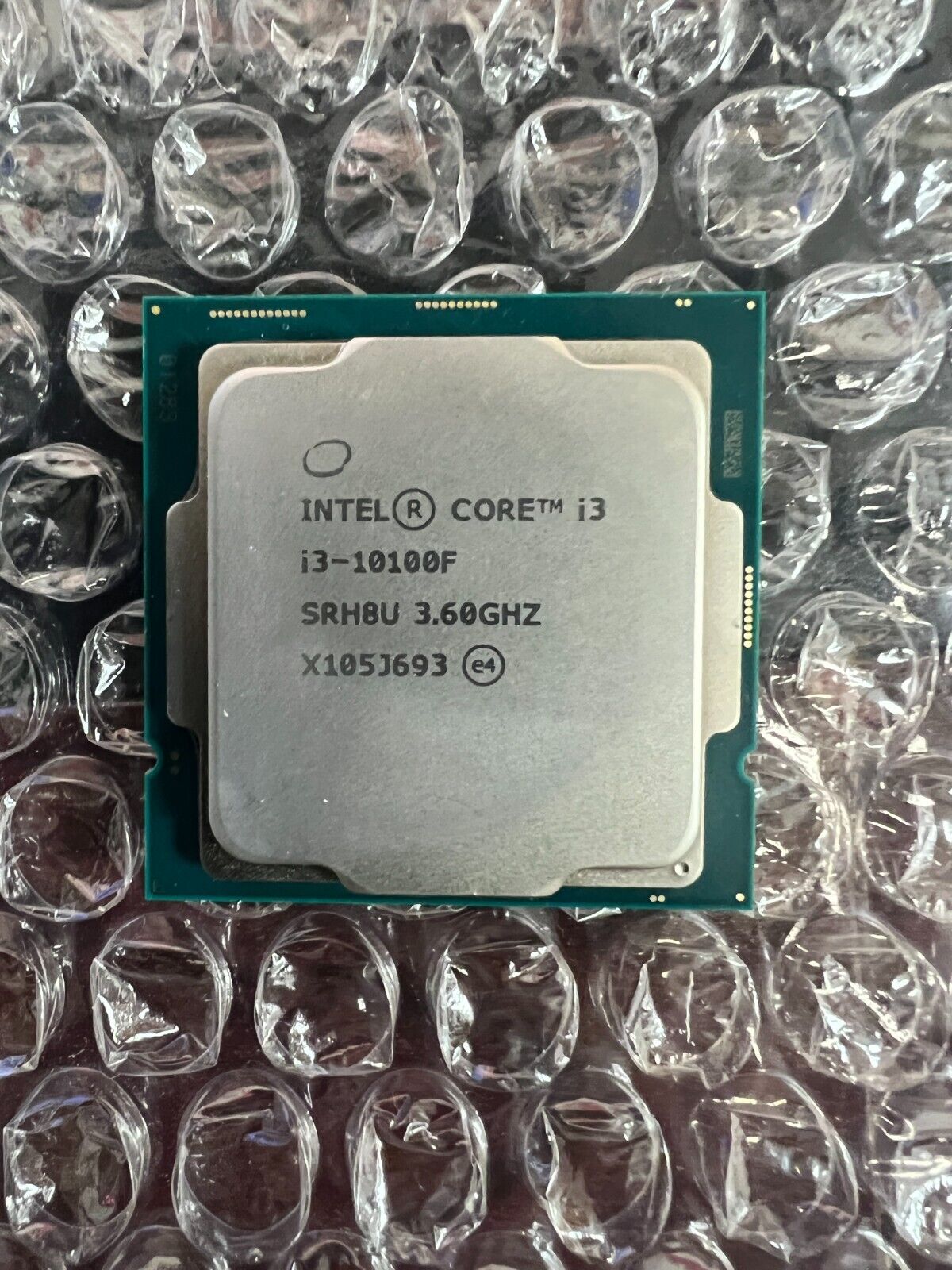 Intel Core i3 Gen 10 I3-10100F 3.60 GHz Comet Lake SRH8U FCLGA1200 CPU NEW