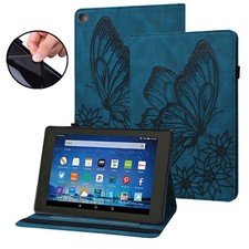 For Amazon Kindle HD10/HD8/Max 11/Paperwhite5 Butterfly Leather Flip Stand Case