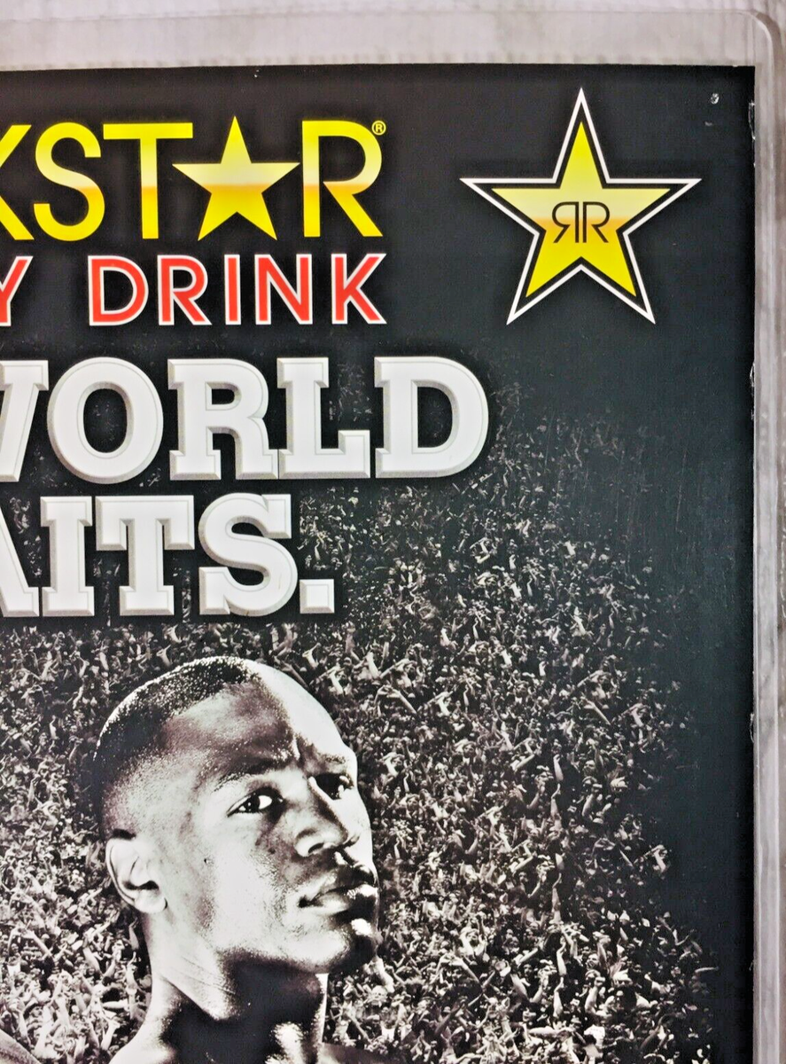 OSCAR DE LA HOYA VS FLOYD MAYWEATHER (ROCKSTAR ENERGY DRINK) 11X17