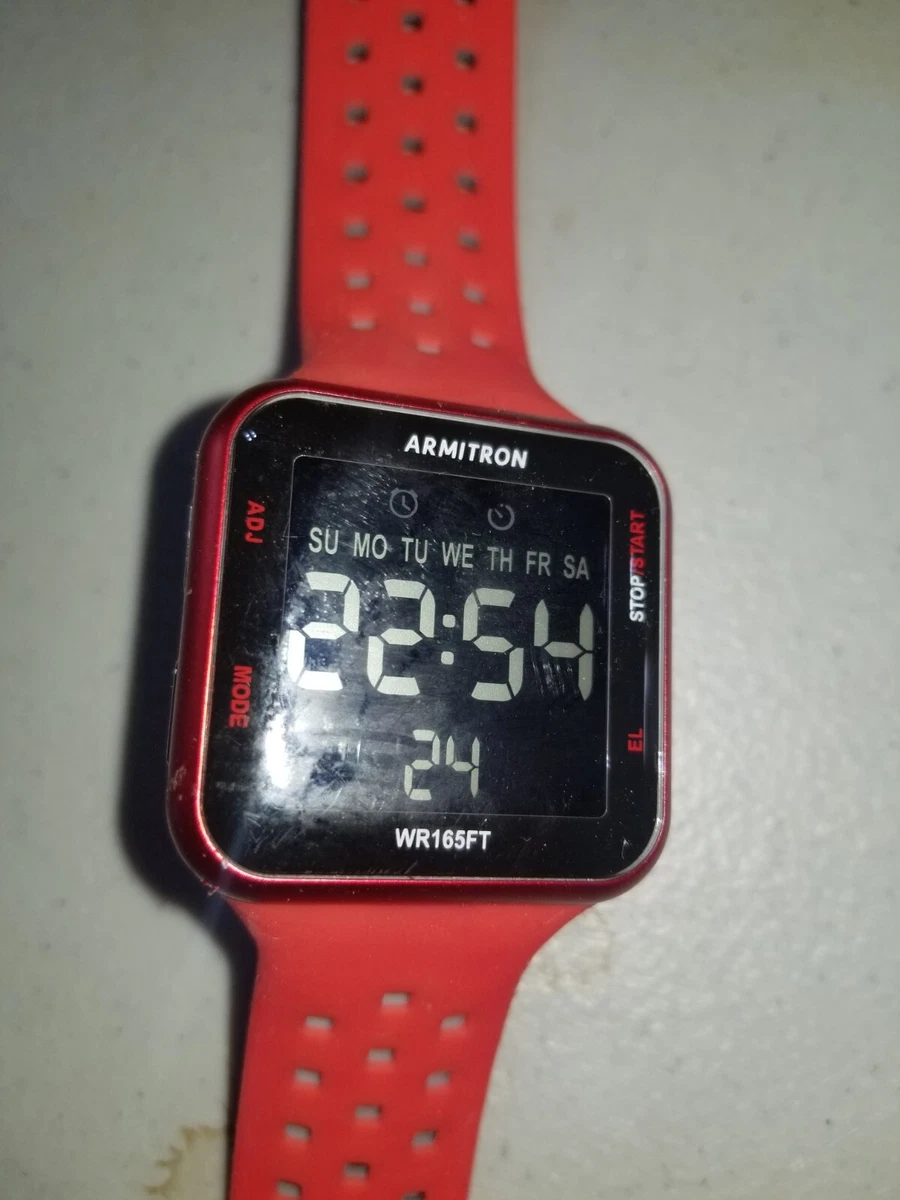 Armitron wr165ft set time sales