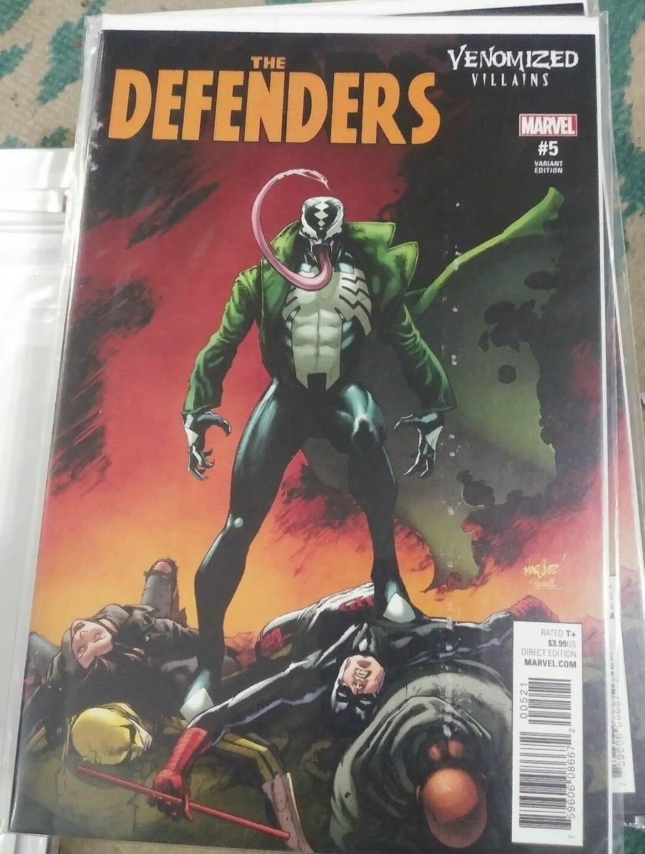 DEFENDERS VENOMIZED VILLIANS VARIANT 2017 MARVEL PUNISHER