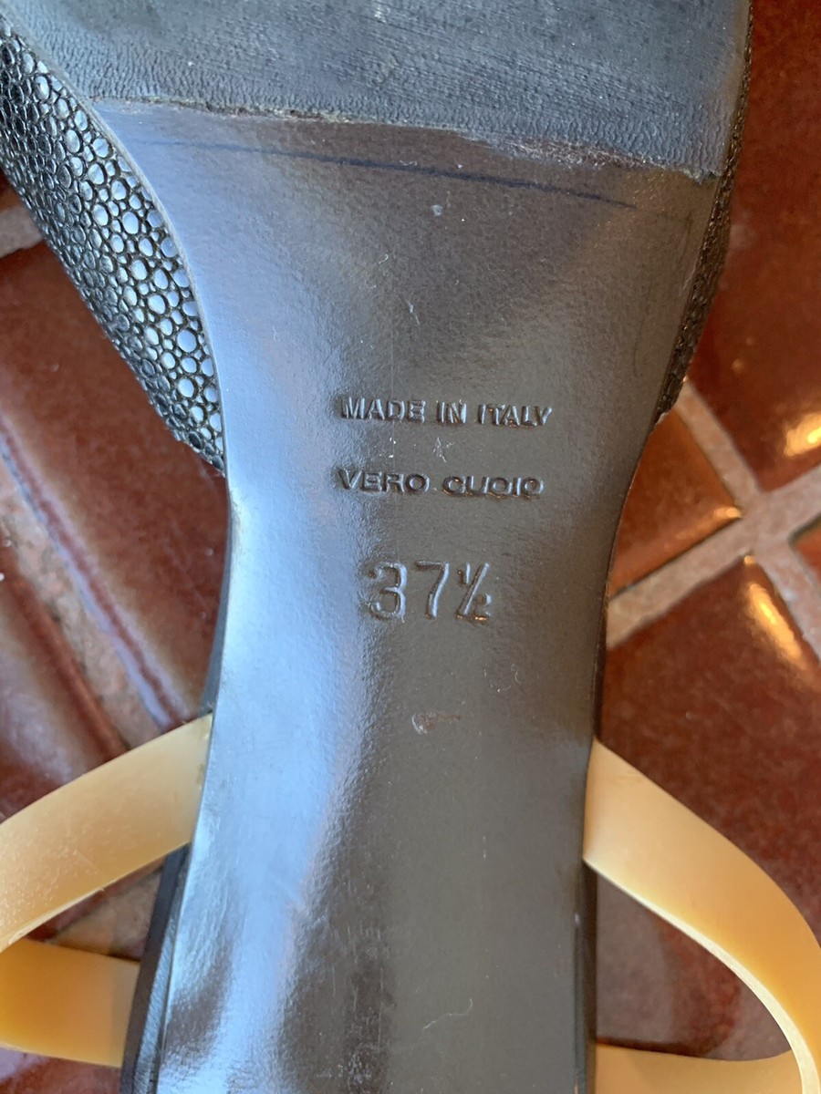 Hemut Lang Archival Stingray Vintage Heels Size 37.5, Made Hemut Lang Archival Stingray Vintage Heels Size 37.5, Made