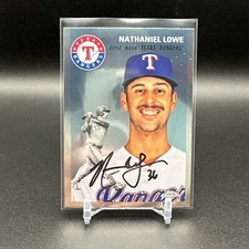 2023 Chrome Platinum Anniversary Base #321 Nathaniel Lowe  - Texas Rangers