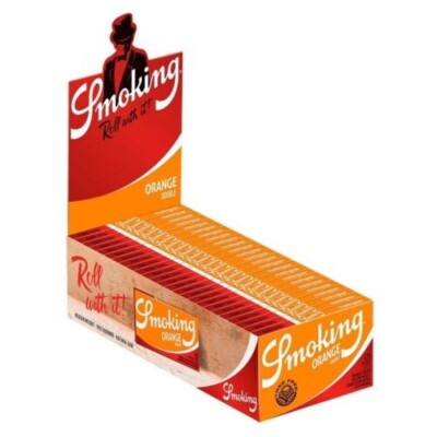 Smoking® Orange Corte Doppie – 25 Libretti Carte Arancioni