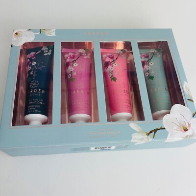 Garden Delights Floral Bloom Hand Cream Bouquet Set, 4 Pieces | eBay