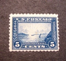 US Stamp Scott# 403 Golden Gate 1915  MNH  C332