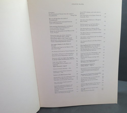 World Furniture Hardcover Coffee Table Book 1972 Sixth Impression Ex-Library - Foto 8 di 12