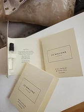 3X Jo Malone ENGLISH PEAR & SWEET PEA Intense Cologne Spray Sample 1.5ml 0.05oz