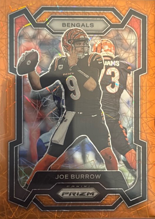 2023 Panini Prizm #57 Joe Burrow Lazer