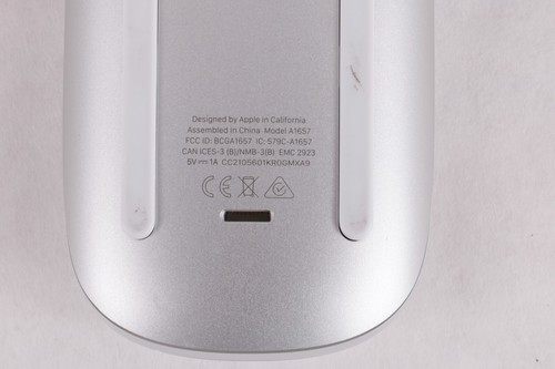 Clavier Apple Magic Silver avec Touch ID, souris magique argentée, câble tressé argent - Photo 4/5