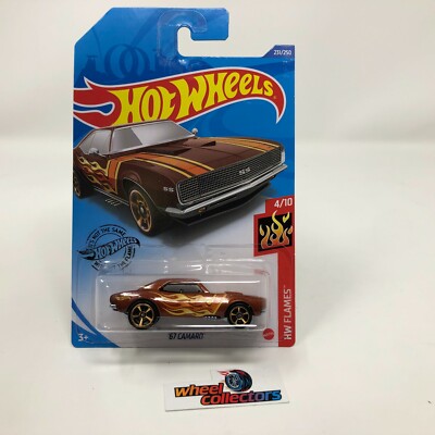 '67 Camaro #231 * BROWN * 2020 Hot Wheels Case P * WA203