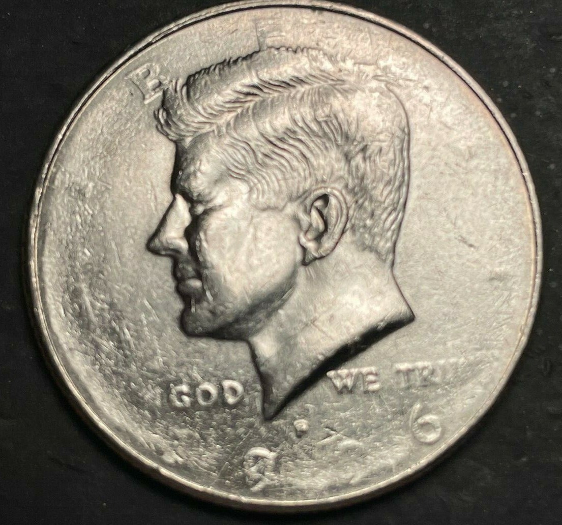 確認୧⃛(๑⃙⃘◡̈︎๑⃙⃘)୨⃛ 1996 P Kennedy Half Dollar MINT ERROR. Rare coin Free priority