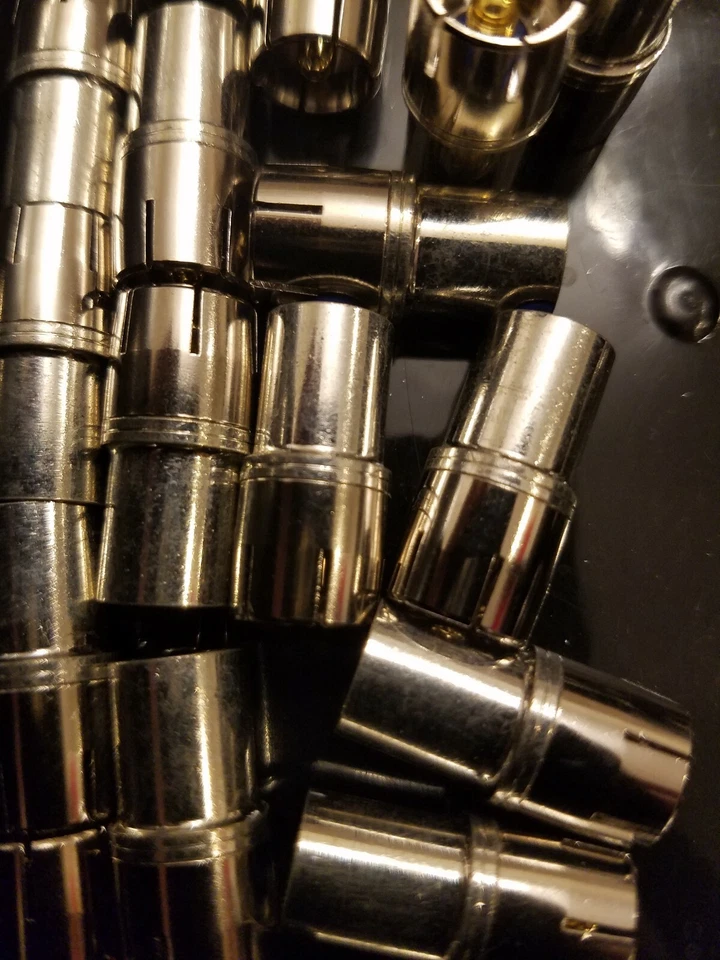 F-Conn Industries RCA Crimping Hex Connector RG6-RCAWR - 40 Ct - Image 2 of 3