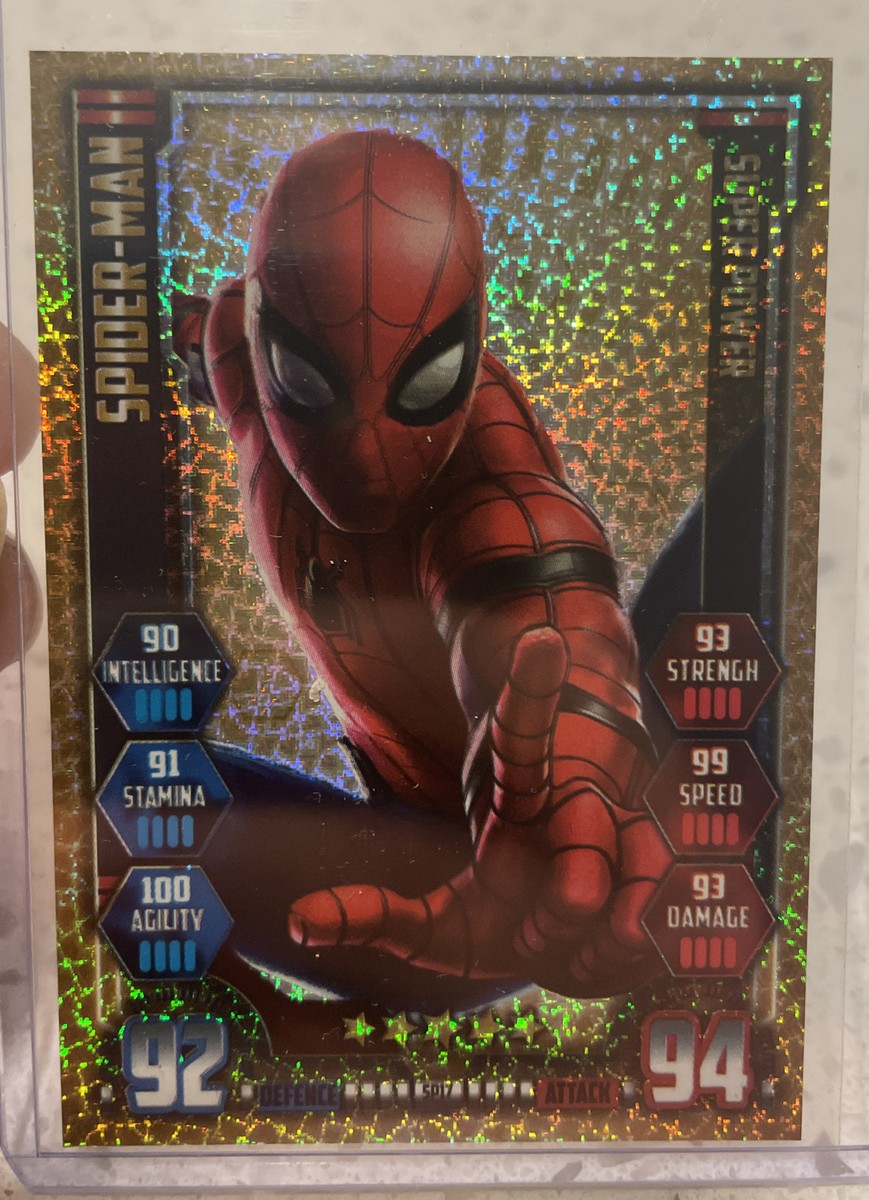 スパイダーマン トレーディングカード　topps 2021 Topps Hero Attax Marvel The Infinity Saga Super Power