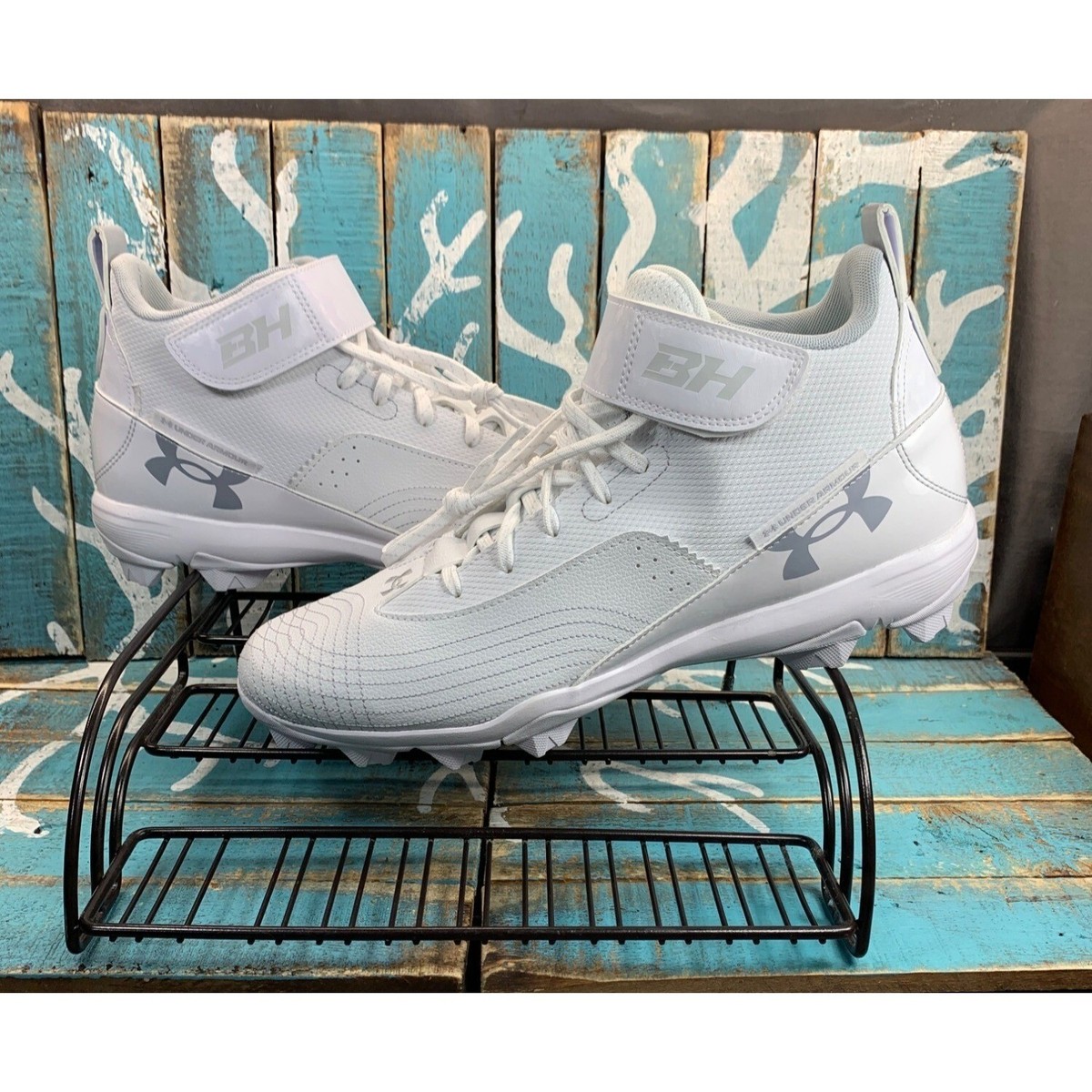 Under Armour ホワイト スパイク　27㎝ 27.0 UNDER ARMOUR SPOTLIGHT PRO 2025 サンプルホワイト - TWO