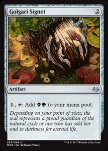 Golgari Signet x4 - Modern Masters 2017 - NM-Mint, English - Modern Masters 2017