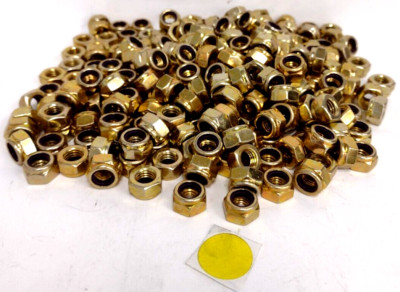 NAVISTAR NYLON INSERT M8 X 1.25 NYLON LOCKNUTS 6113184C1 FINISH LOT OF 258