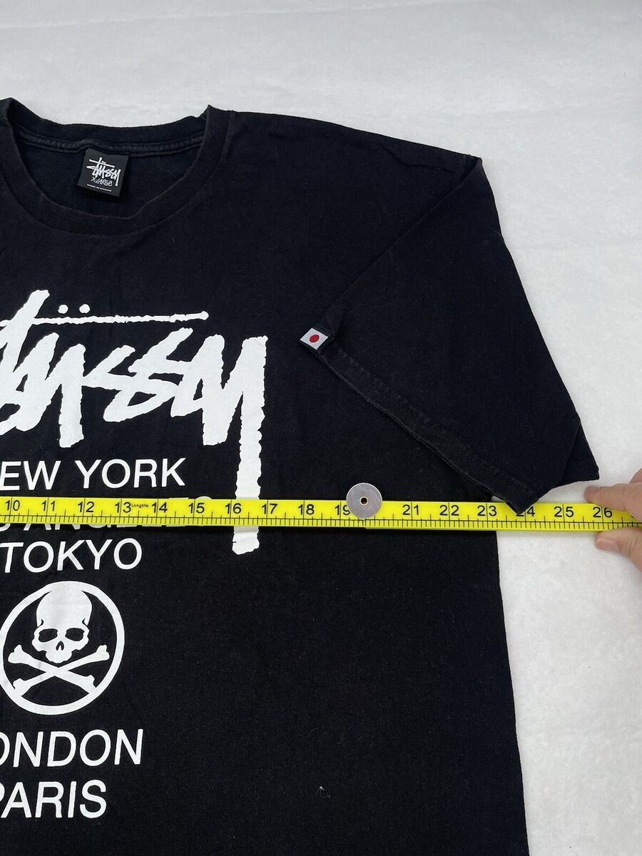 Stussy x Mastermind Japan World Tour Men's T-Shirt Black Stussy x Mastermind Japan World Tour Men's T-Shirt Black