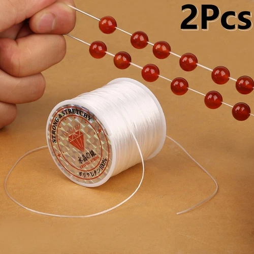 2PCS 54 Yards Crystal Elastic Beading Cord for DIY Egypt Ubuy