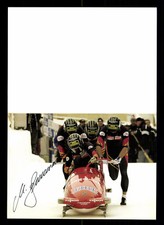 Marc Zimmermann Autogrammkarte Original Signiert  Bobfahren + A 175094