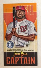 2021 Gypsy Queen Josh Bell #CM-JB Captain Mini