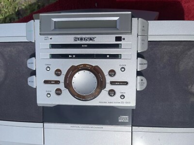 Sony Psyc ZS-D55 CD/Radio/Cassette Boombox for sale online Sony Psyc ZS-D55 CD/Radio/Cassette Boombox for sale online