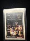 1992 Topps #141 Michael Jordan Chicago Bulls  Autograph Card