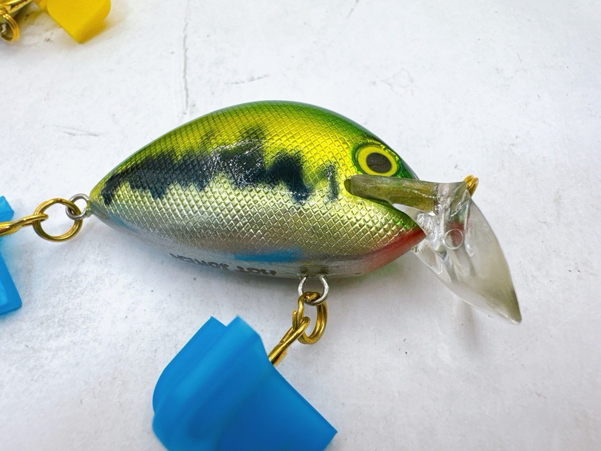 Yo-Zuri Hot Joker Vintage Crankbait Lure Lot of 3 - Mixed Colors