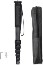 Carbon Fiber Monopod,6-Section Portable Compact Camera Monopod Monopod Stick.