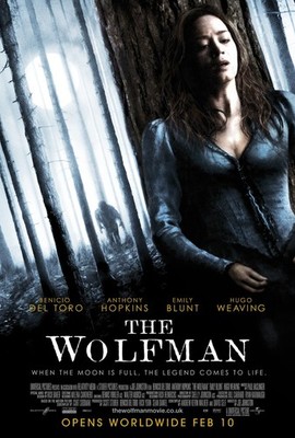 The Wolfman 2010 7 Filmposter Kunstdruck Drama Soundtrack MovieNight Screening