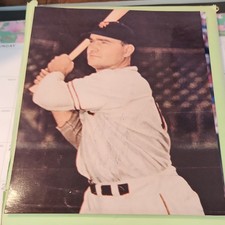 Johnny Mize Autographed Original Baseball Photo - Not Authenticated