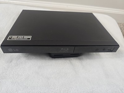 LG Model BP145 Blu-Ray DVD Player Black - no remote No Power Cord 