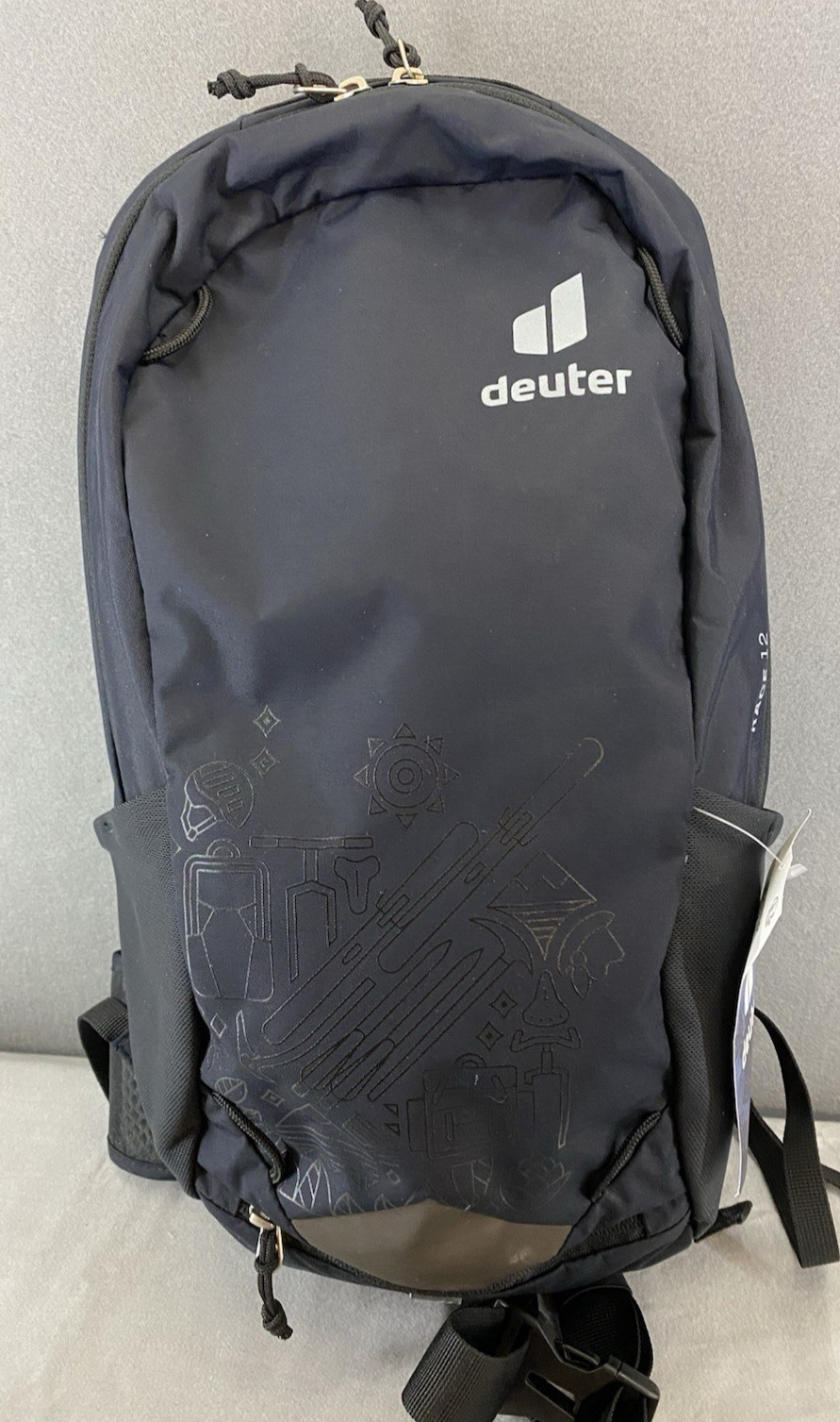 Deuter Race Air 12 Bike Backpack Black/Grey NWT
