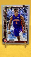 Jalen Duren Gray Glitter 2025-26 Topps Holiday Mega Box Exclusive Pistons SP