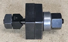 Greenlee No. 60007 - 3/4" square punch and die set - knockout - U.S.A.