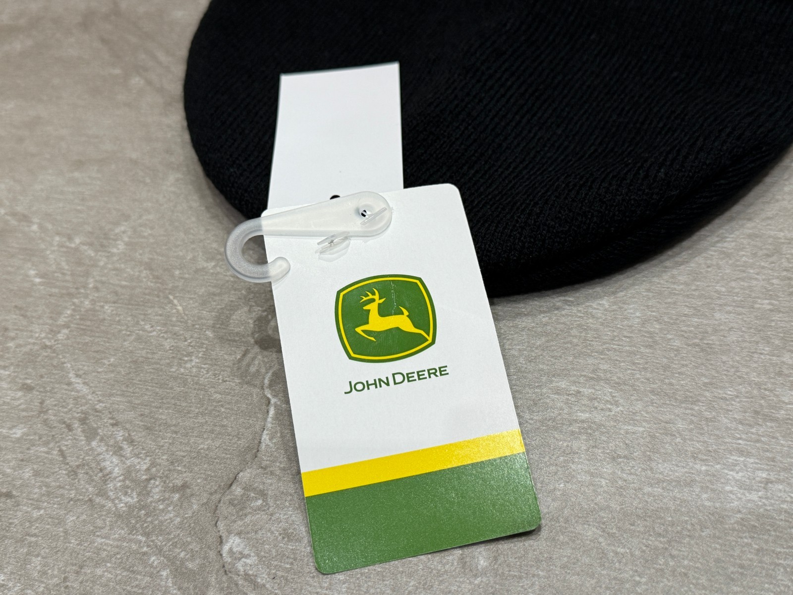 Rare NEW + Tags  High Quality Official John Deere Beanie Beenie Adult Hat image 3