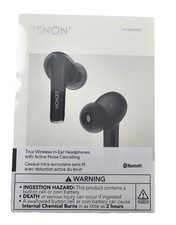 Denon AH-C830NCW Bluetooth Active Noise Cancelling Earbuds BRAND NEW - SEALED