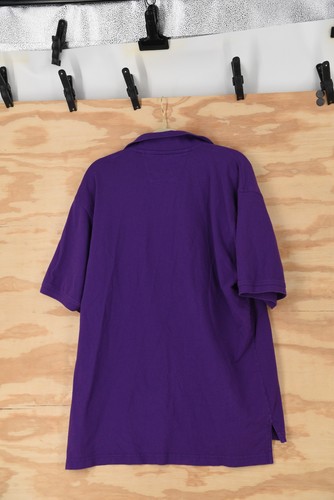 Polo Perlis Crawfish Nueva Orleans púrpura para hombre XL - Mardi Gras - Imagen 6 de 7