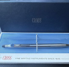 CROSS Classic Century Chrome 0.9mm Retractable Pencil  Case 3501 VTG