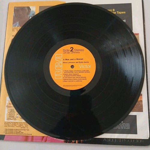 STEVE AND EYDIE A MAN AND A WOMAN VINYL ALBUM LP (USA 1970) FREE UK DELIVERY - Picture 8 of 8