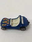 Hot Wheels 1969 Redline DUNE DADDY Floral Blue, As-Is has Wear