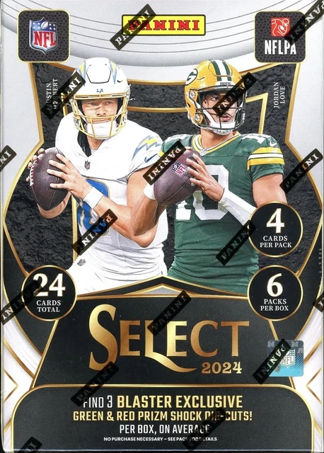 2024 Panini Select Football Factory Unopened HOBBY Blaster Box - Rip + Ship