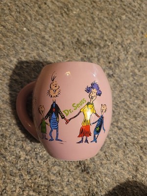Dr Seuss Whoville Cindy Lou Who and The Whole Who Family Pink Vandor Mug